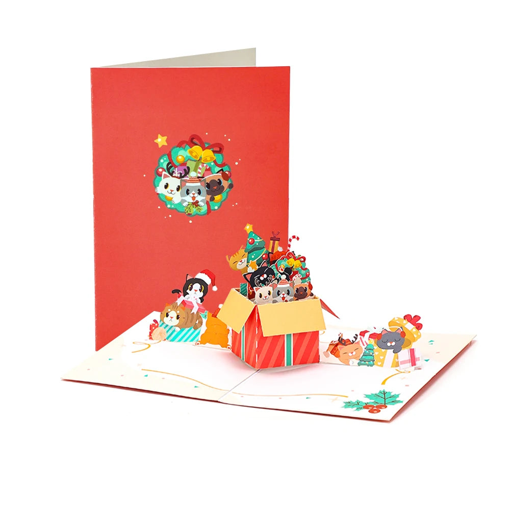 3D Christmas Greeting Cards