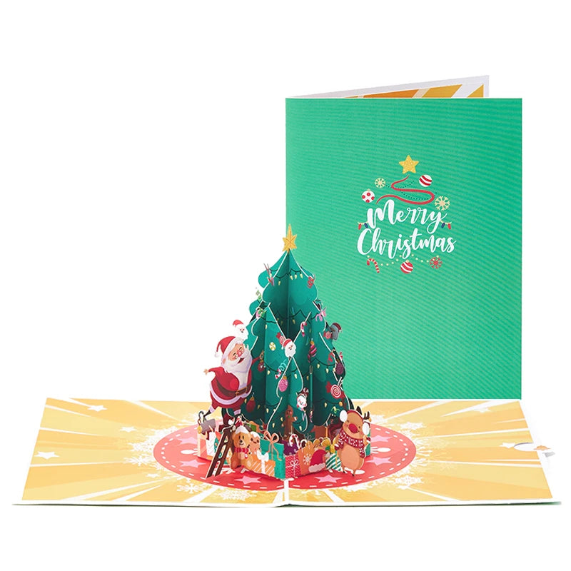 3D Christmas Greeting Cards