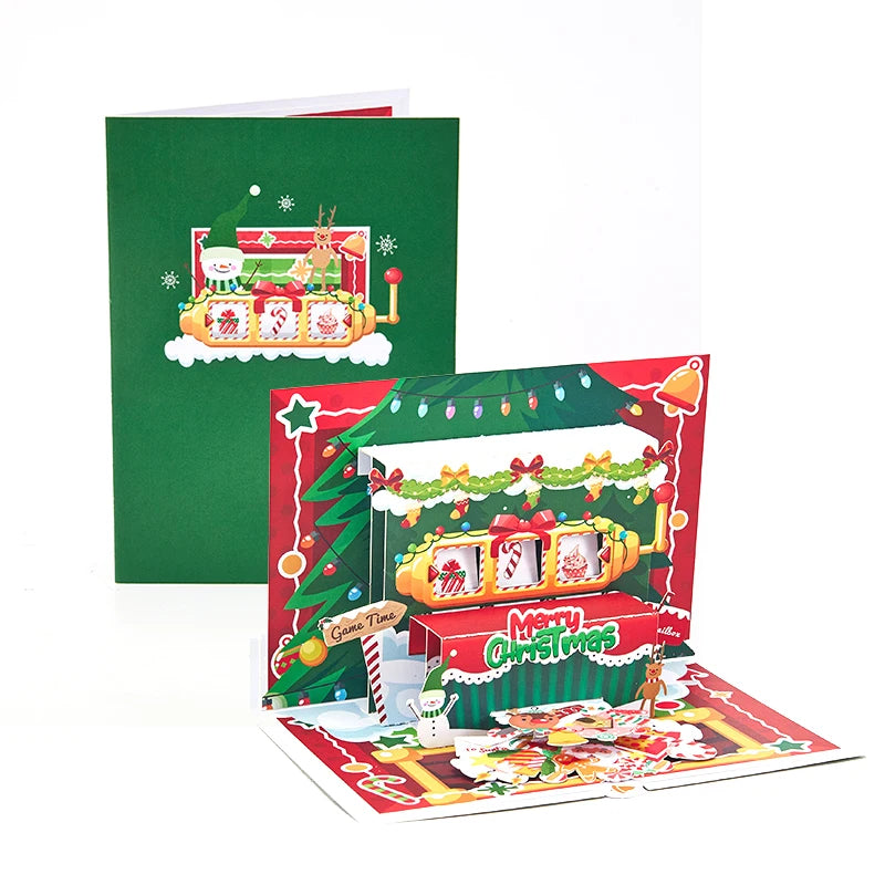 3D Christmas Greeting Cards