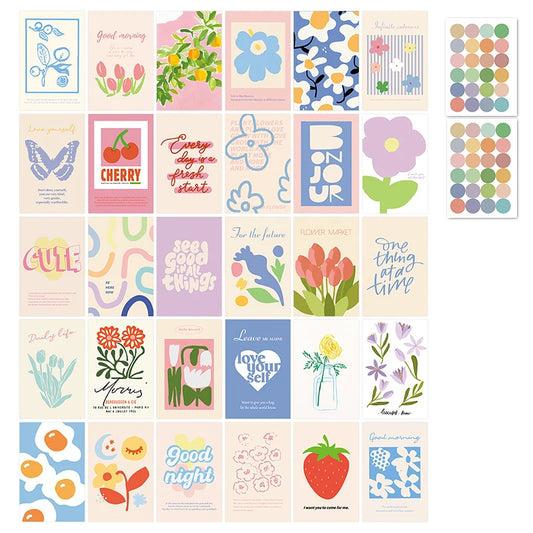 ✨ Aesthetic Postcard Set – 30 Unique Vibes for Every Mood 💌