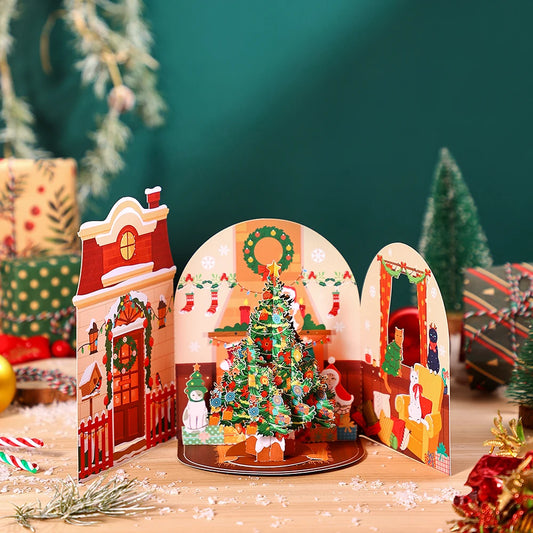 3D Christmas Greeting Cards