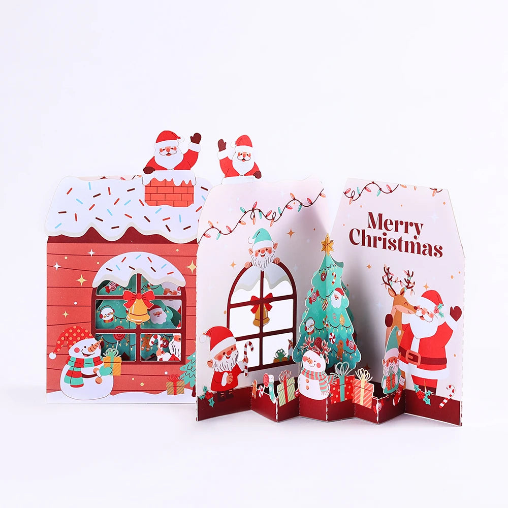 3D Christmas Greeting Cards