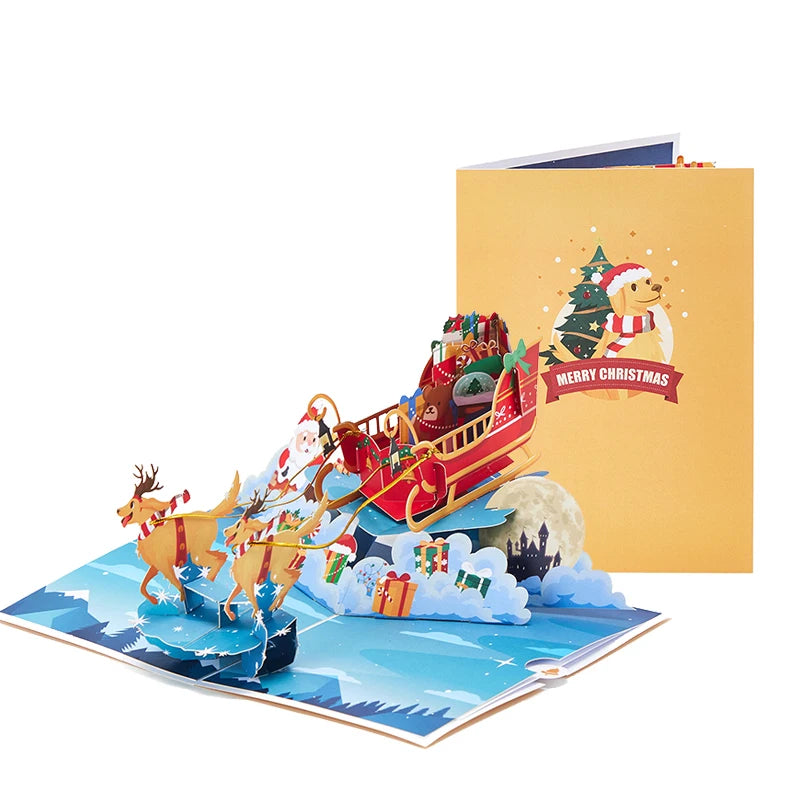 3D Christmas Greeting Cards